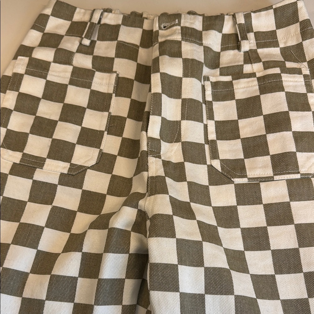 Papermoon Checkered Trousers